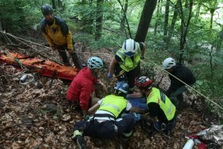 Un exercice destiné aux élèves ambulanciers a eu lieu ce week-end à Martigny
